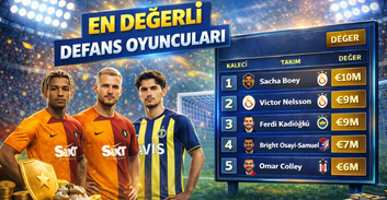 En Değerli Defans Oyuncuları