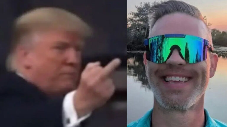 O artık bir milyoner! Trump’ın küfür edip ‘orta parmak’ gösterdiği işçi zengin oldu